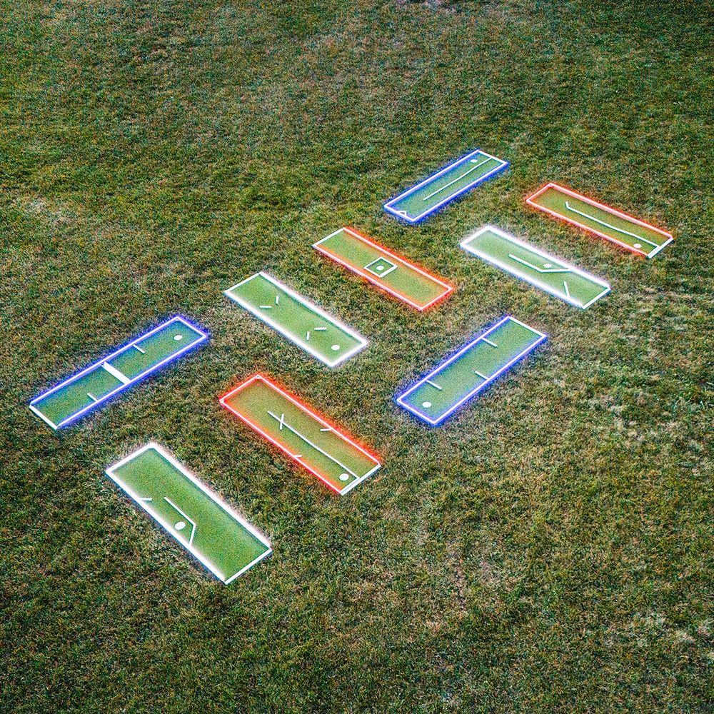 9-Hole Course Standard LED & Fixed Obstacles